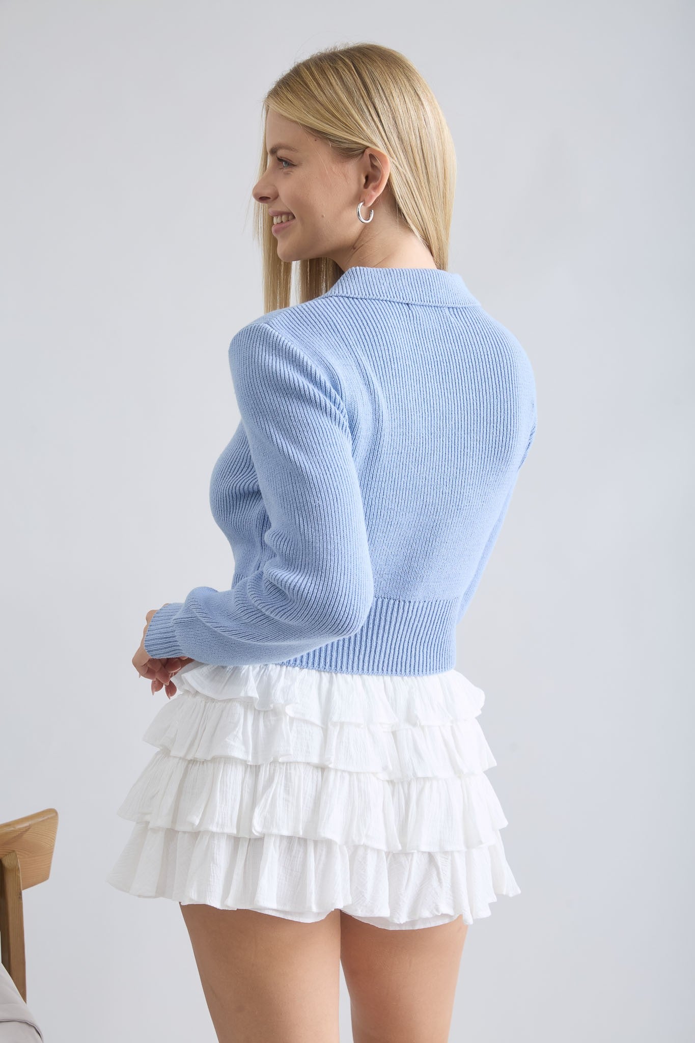 FRONT TIE CARDIGAN