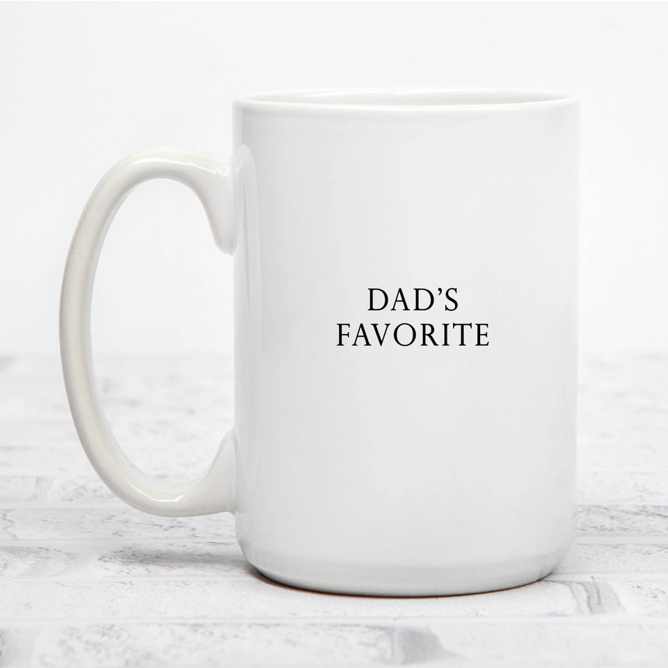 DAD'S FAVORITE COFFEE MUG