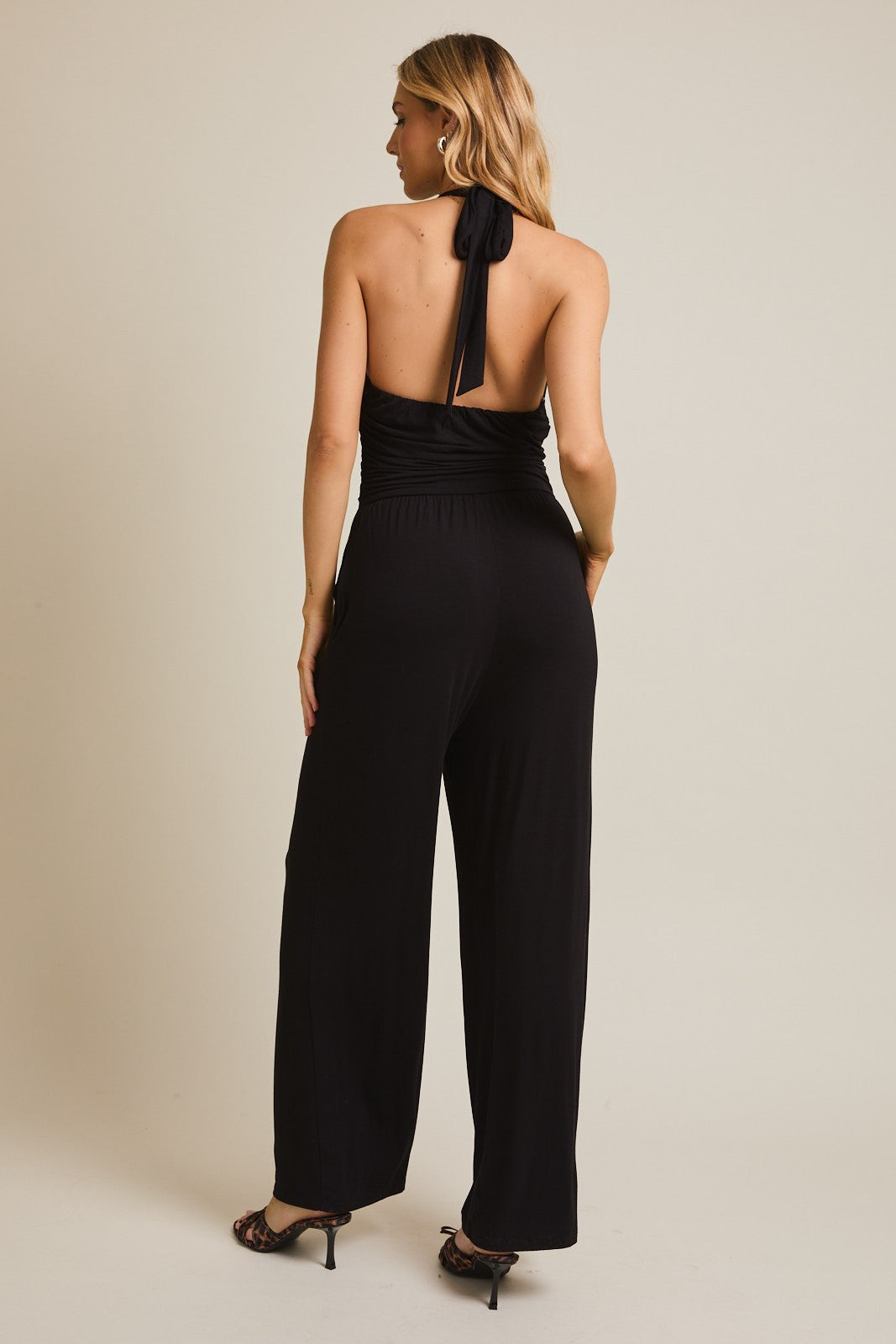HALTER NECK JUMPSUIT