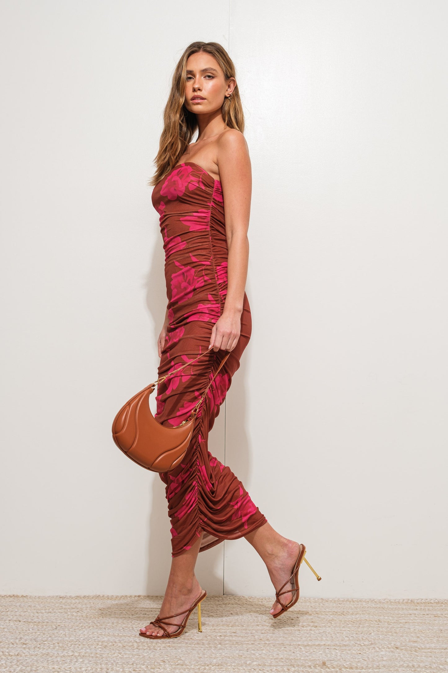 STRAPLESS MAXI DRESS