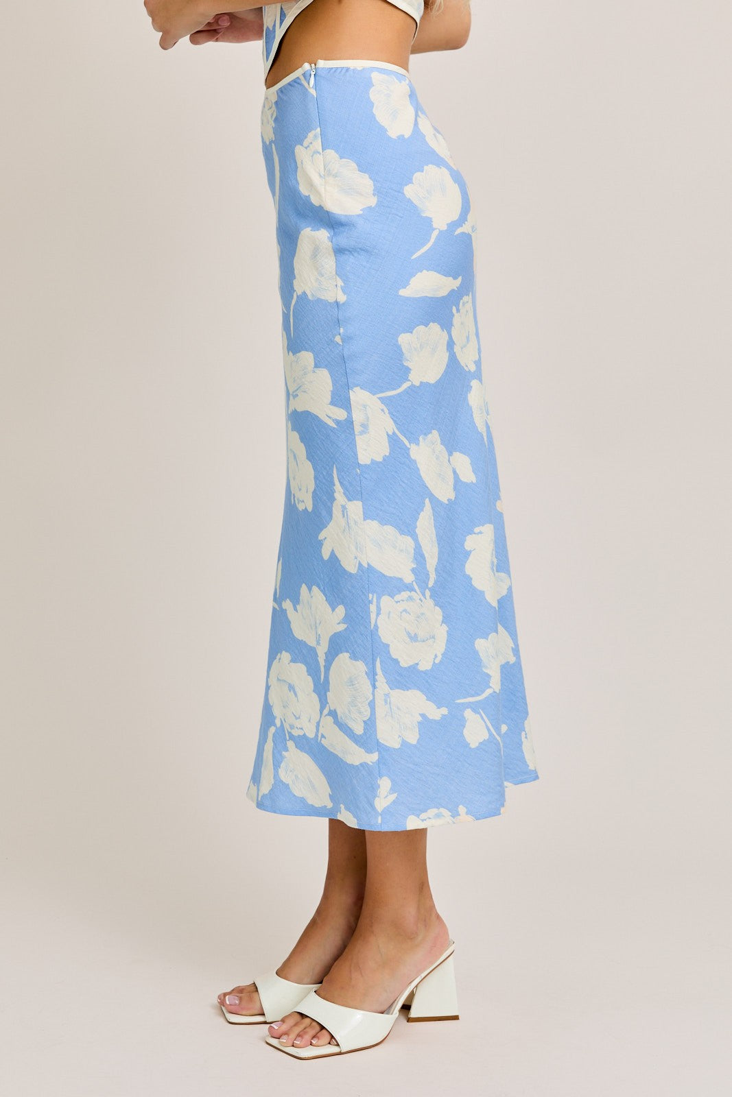 FLORAL PRINT SKIRT