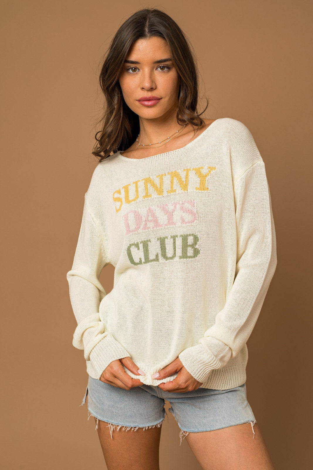 SUNNY DAYS CLUB SWEATER