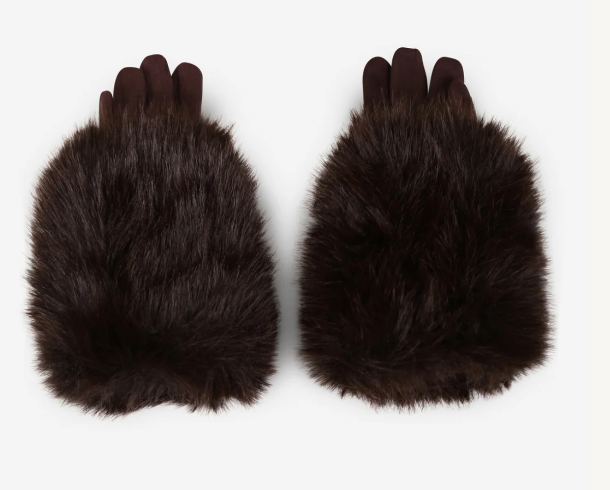 PLUSH CUFF GLOVES