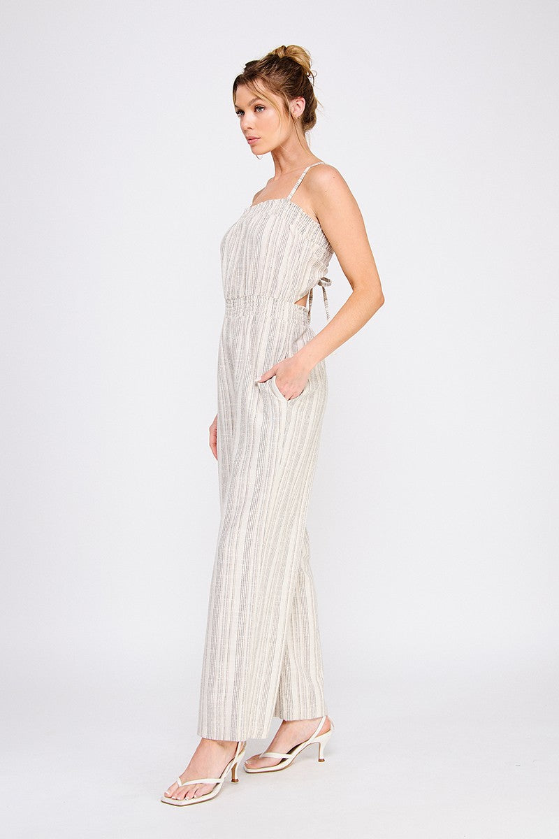 OPEN BACK JUMPSUIT