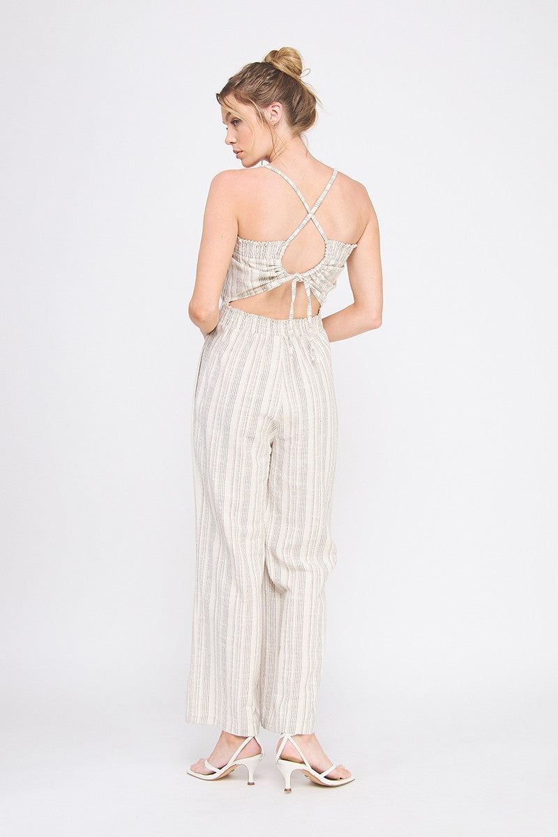 OPEN BACK JUMPSUIT