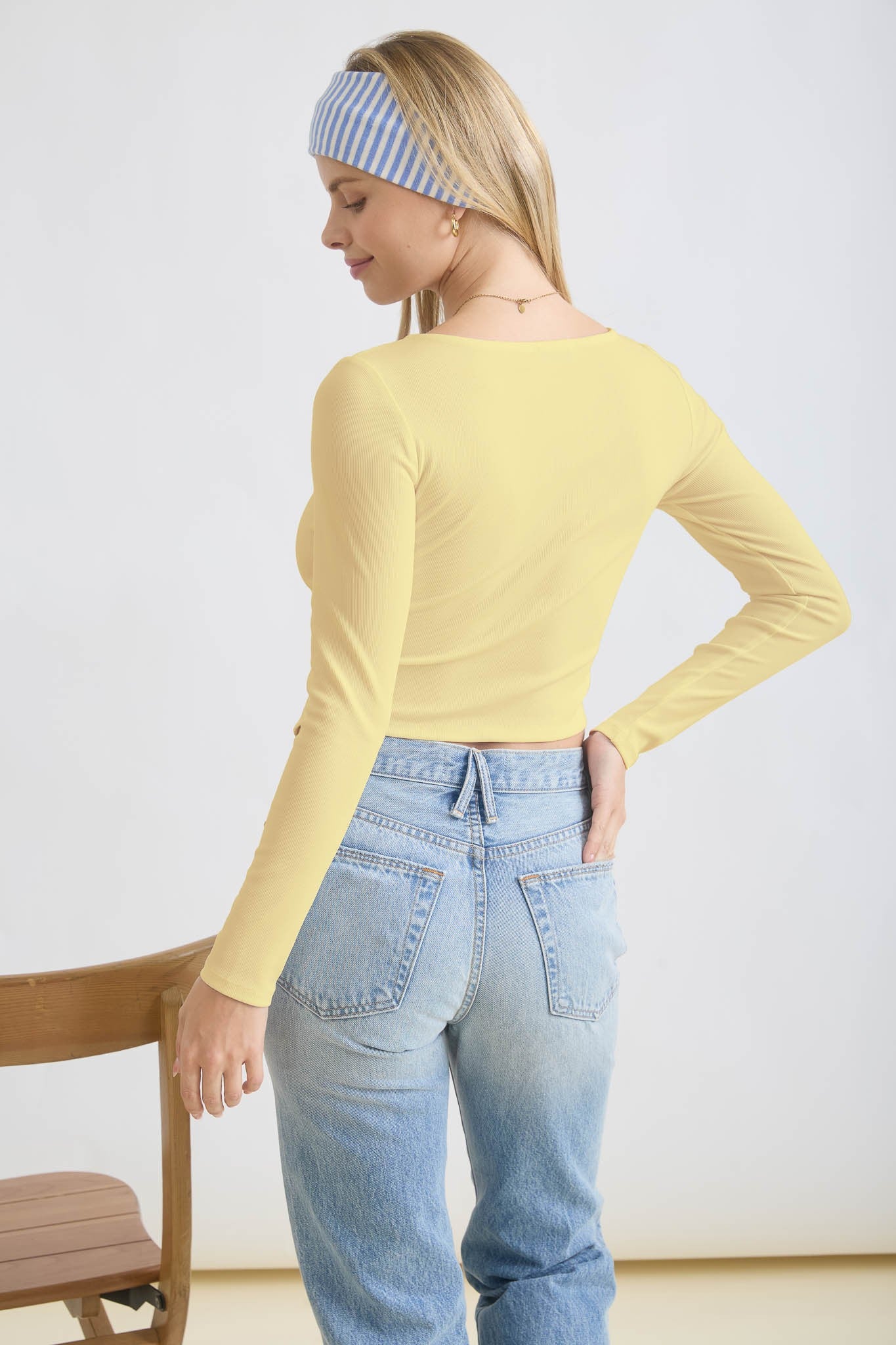 FRONT HOOK LONG SLEEVE
