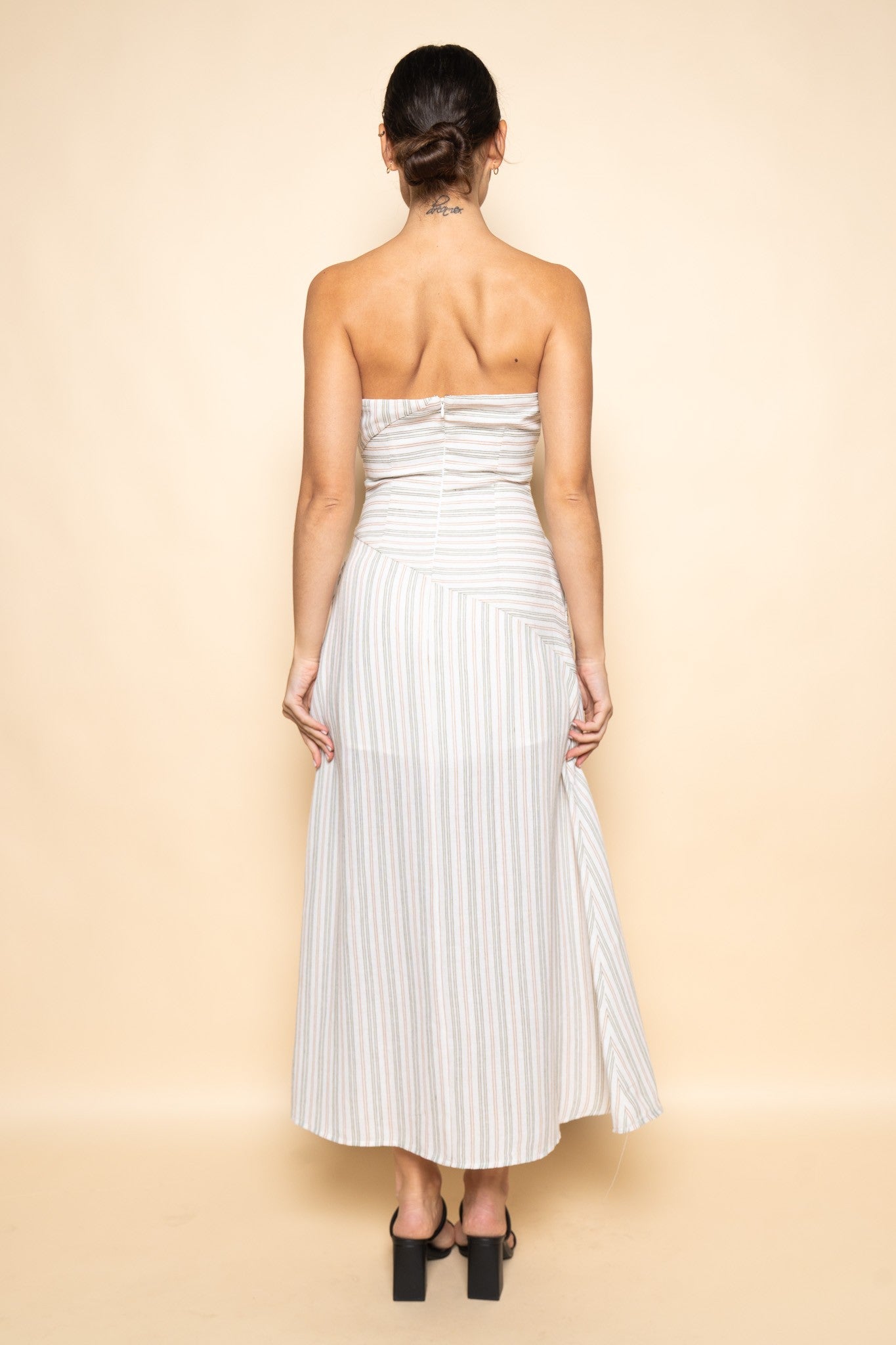 STRAPLESS MAXI DRESS