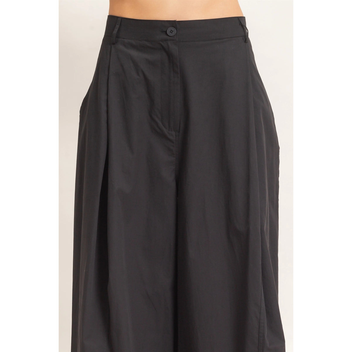 WIDE LEG CARGO PLEAT PANT