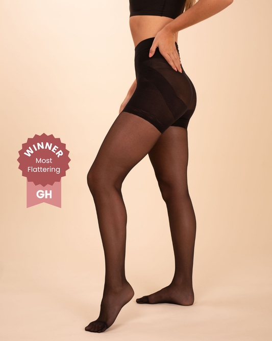SHEER CONTOUR BLACK TIGHT A
