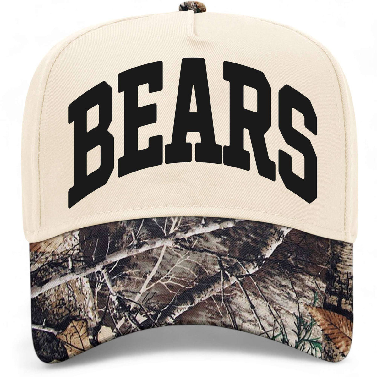 BEARS HAT CAMO BRIM