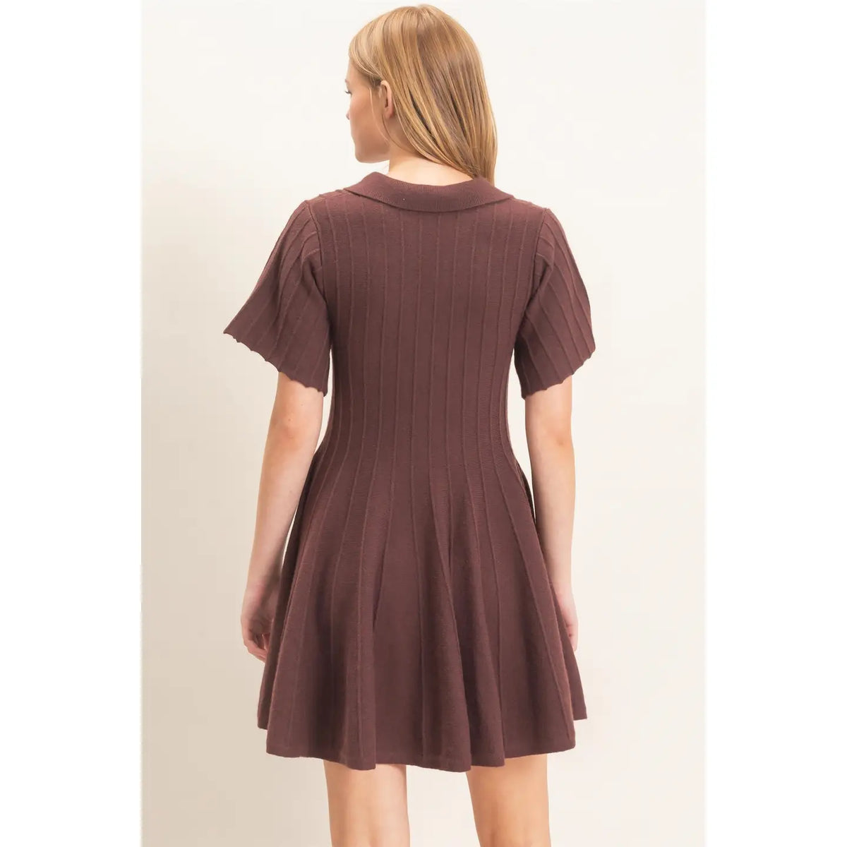 RIBBED DRESS
