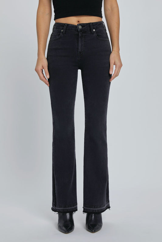 HAPPI FLARE JEANS W/ SPLIT