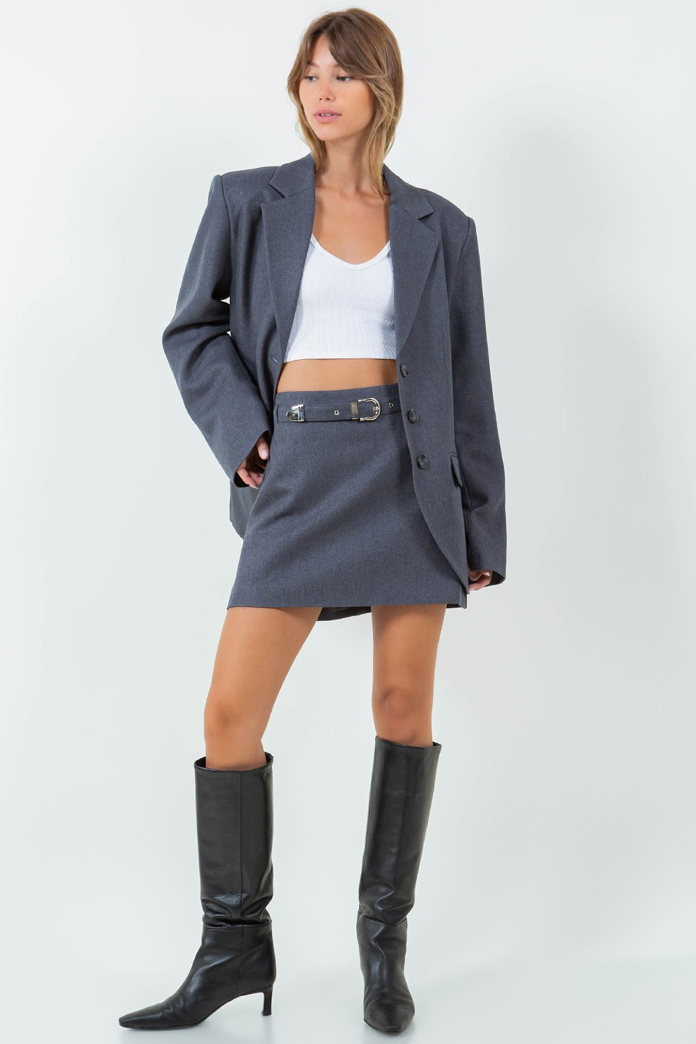 OVERSIZED PADDED BLAZER