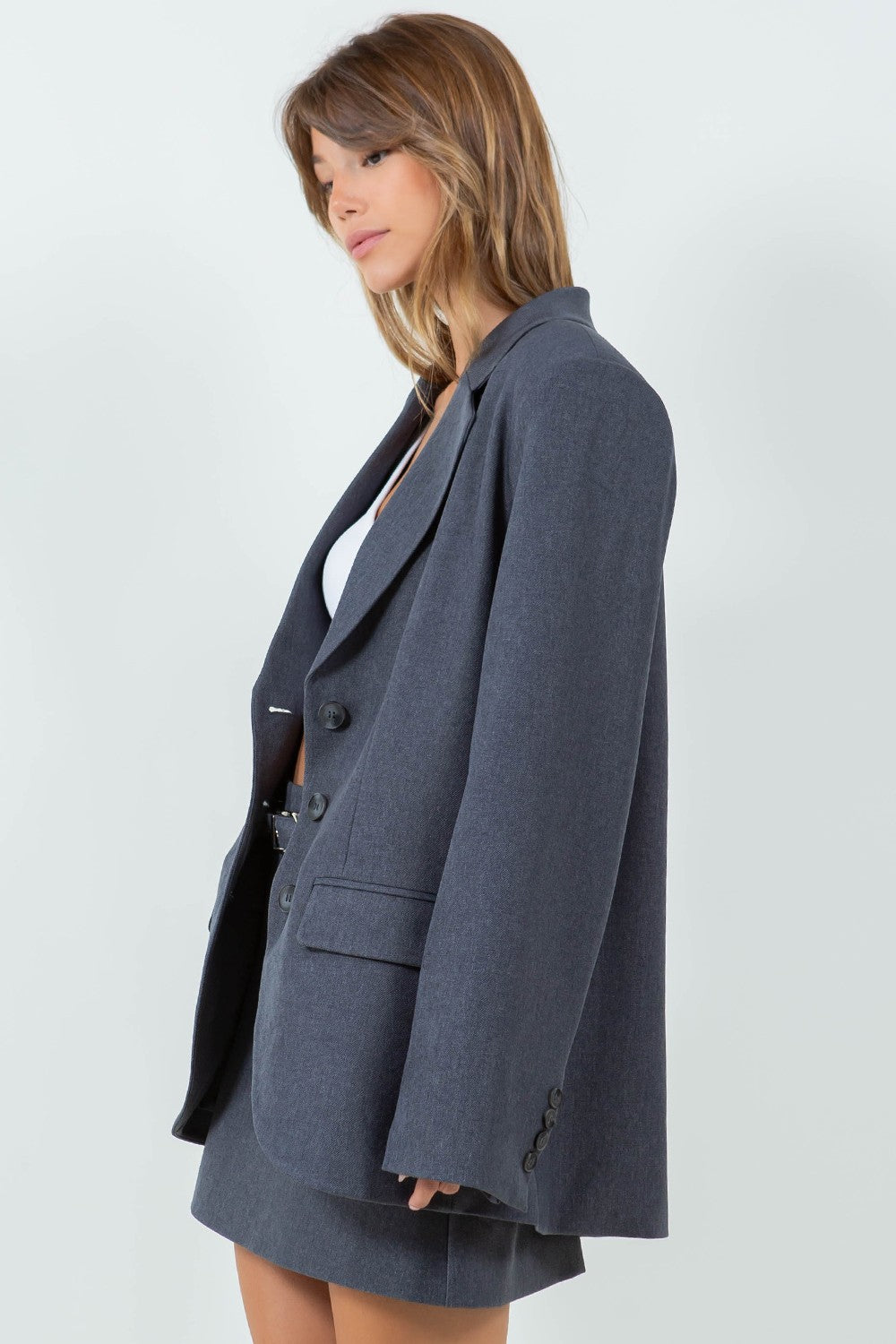 OVERSIZED PADDED BLAZER