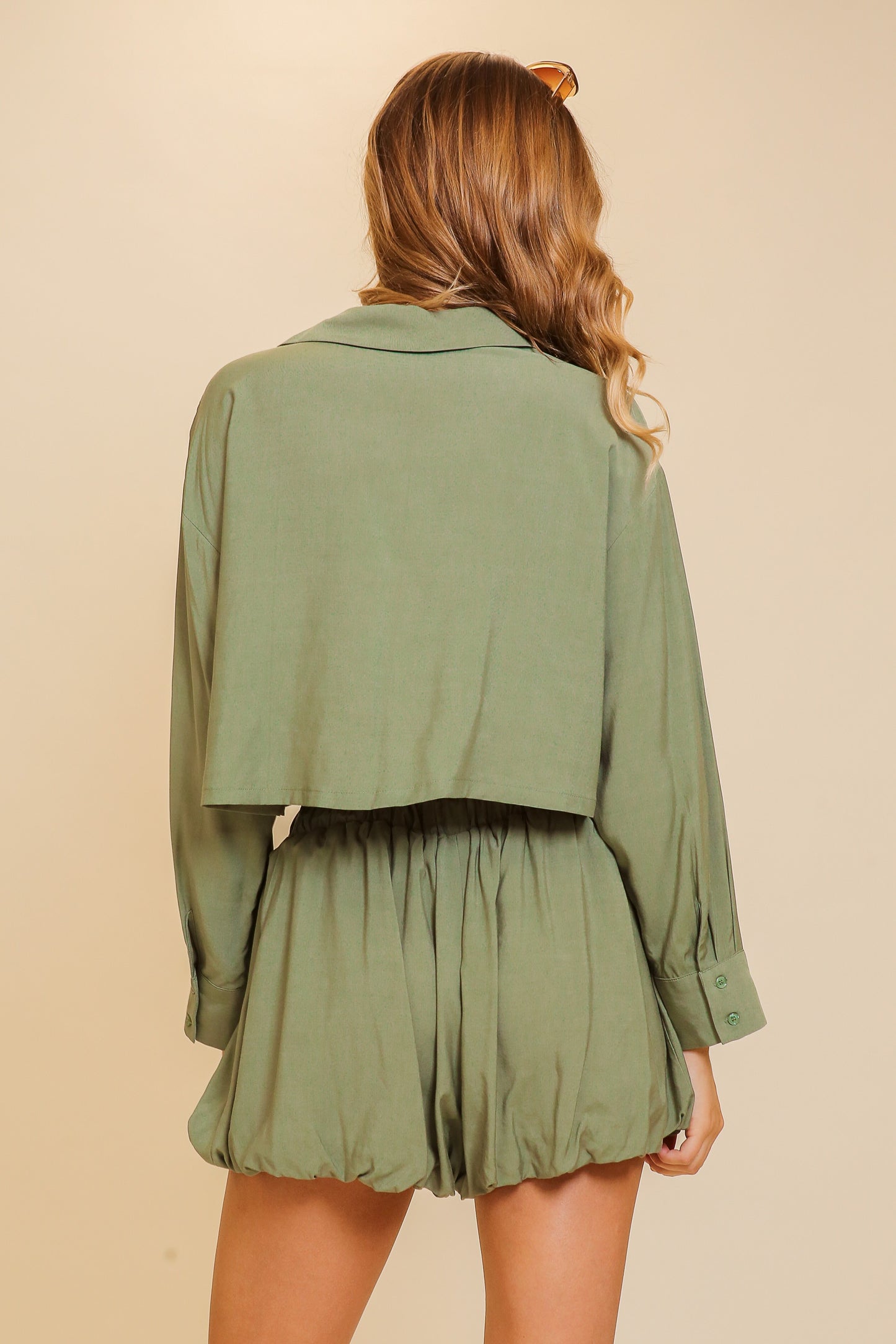 FRONT TIE BLOUSE