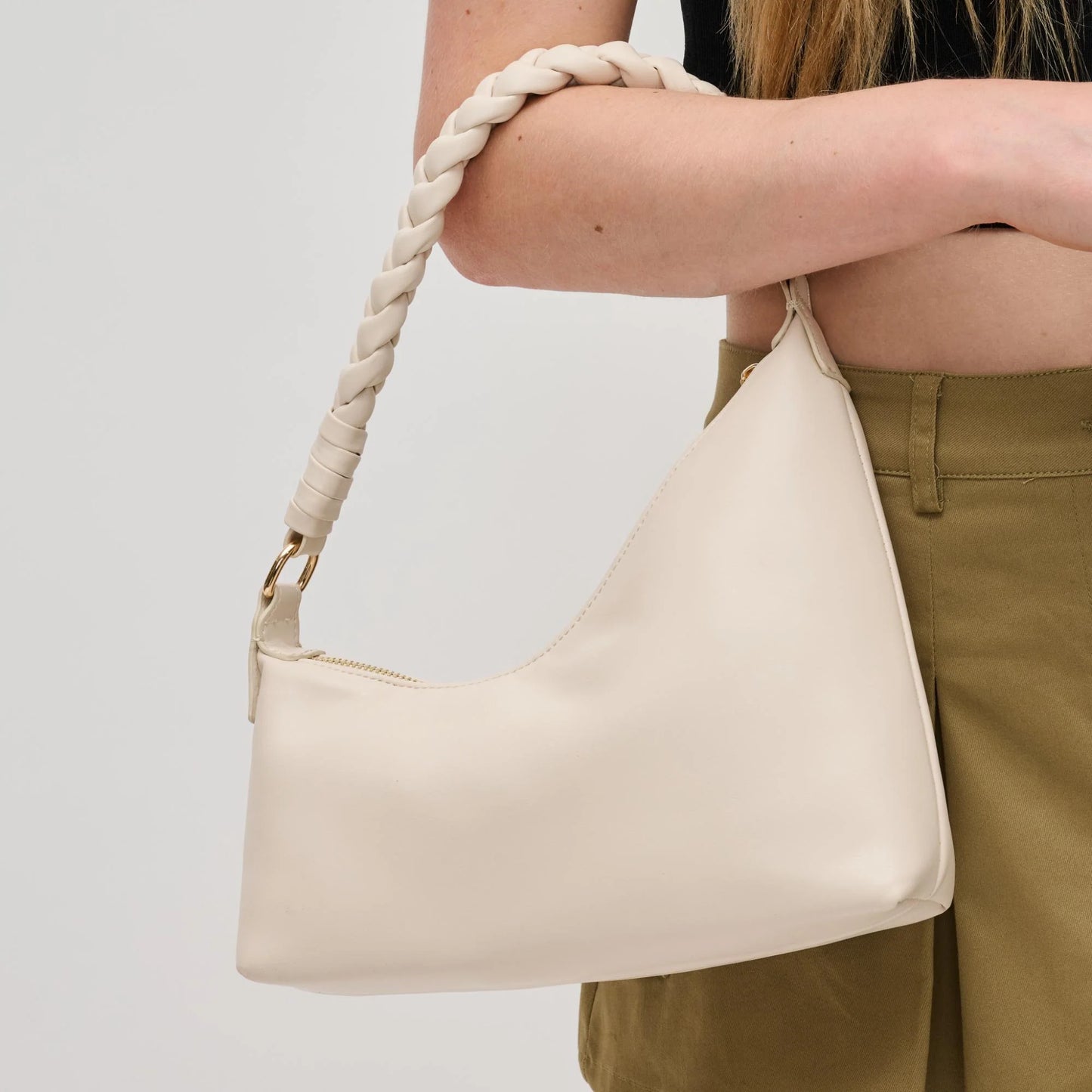 BRAIDED STRAP PURSE
