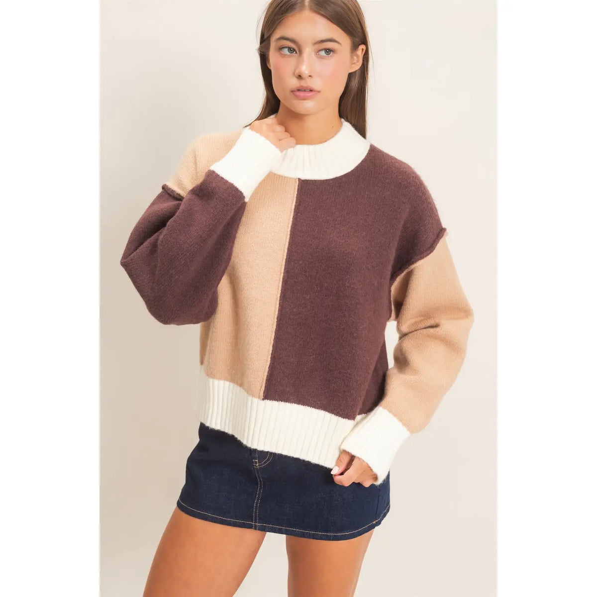 COLORBLOCK SWEATER