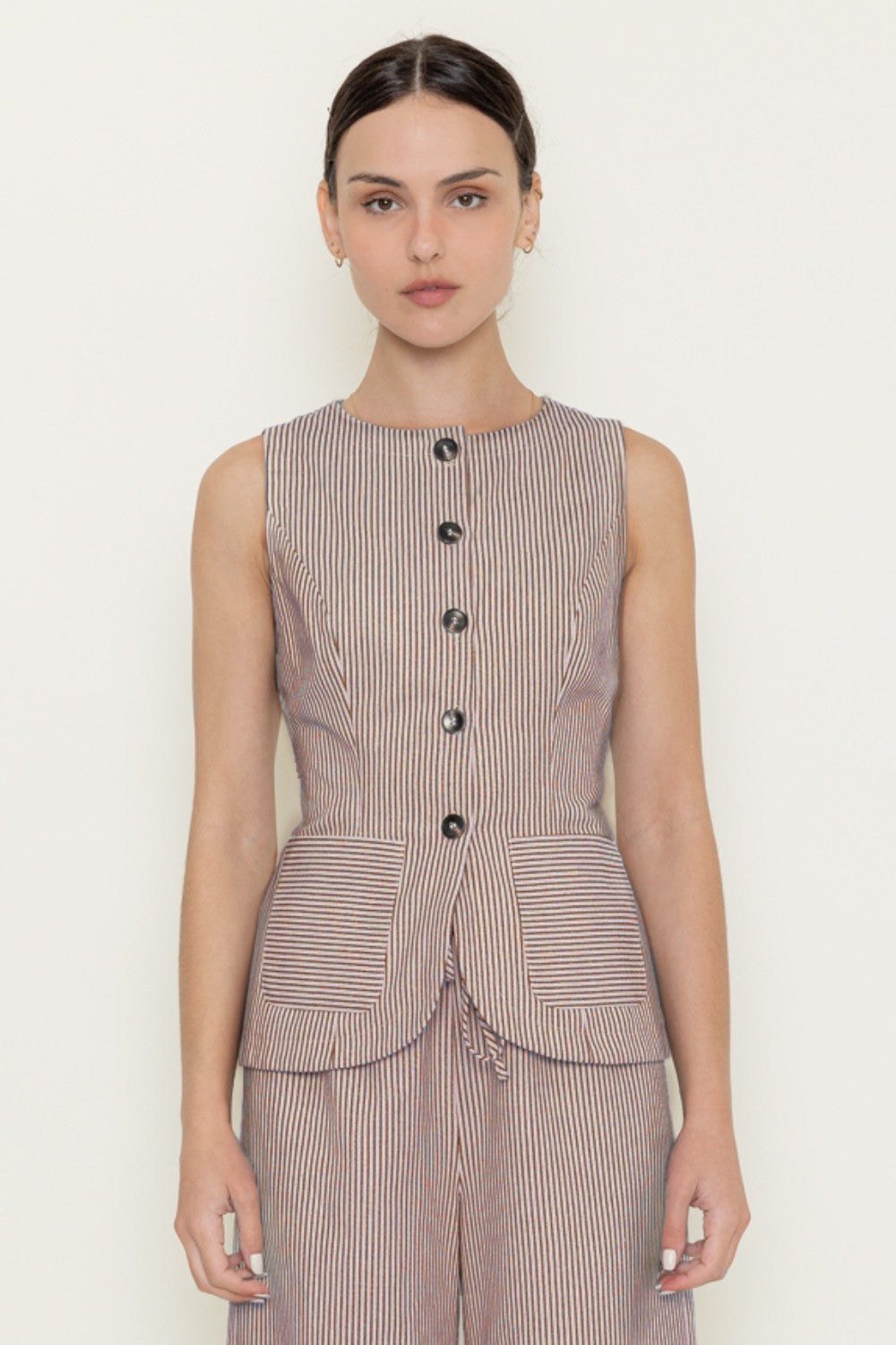 STRIPE VEST