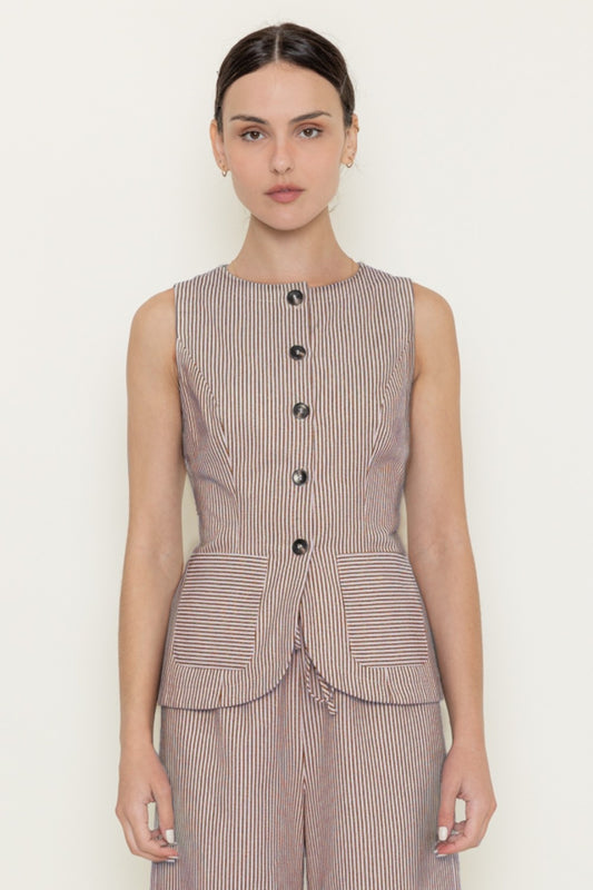 STRIPE VEST