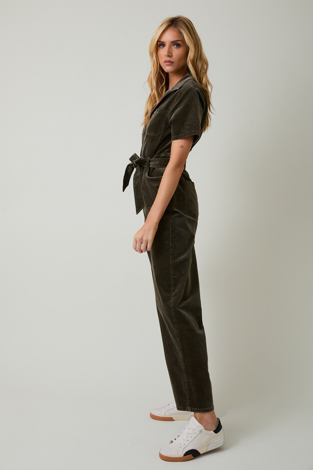 CORDUROY UTILITY JUMPSUIT