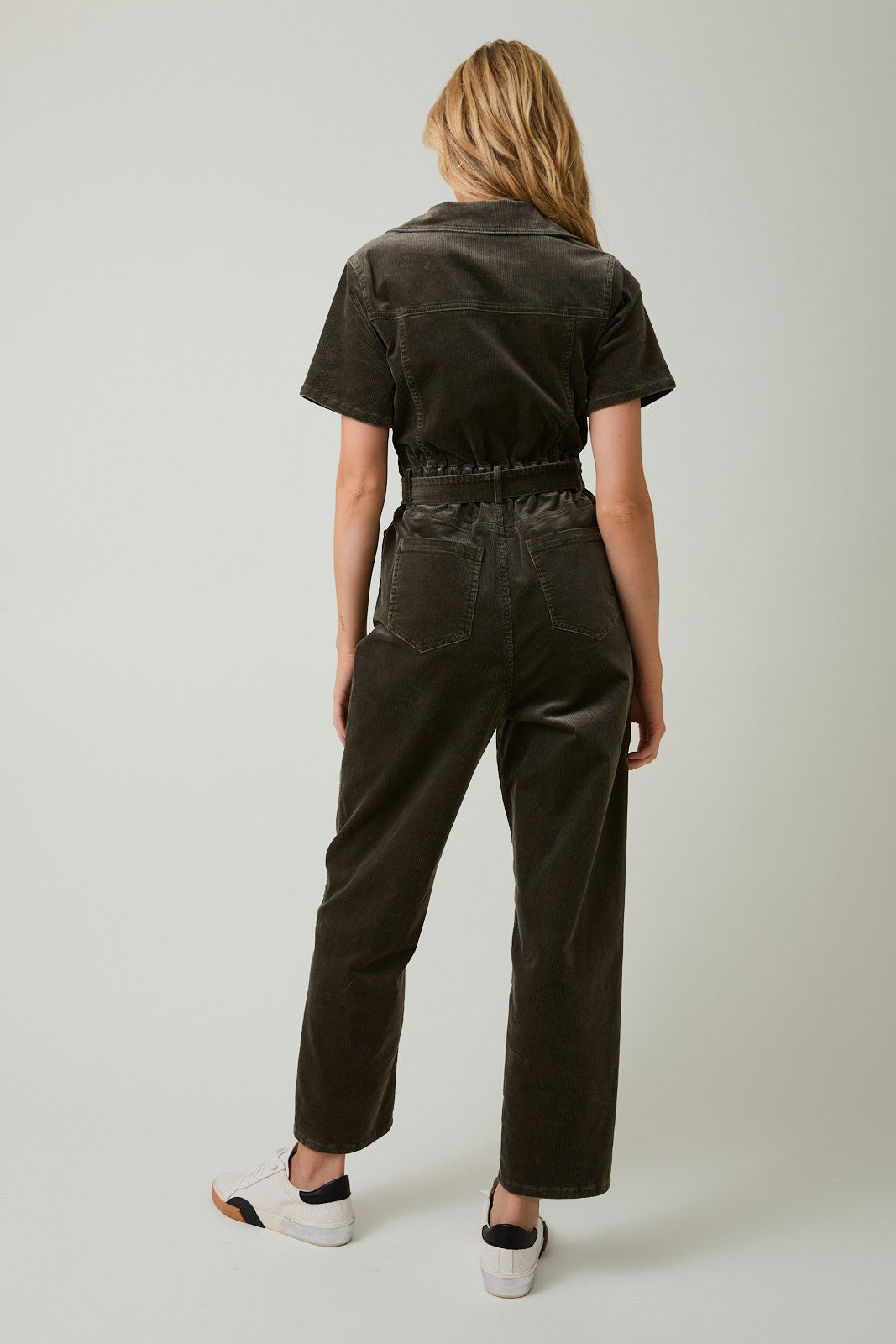 CORDUROY UTILITY JUMPSUIT