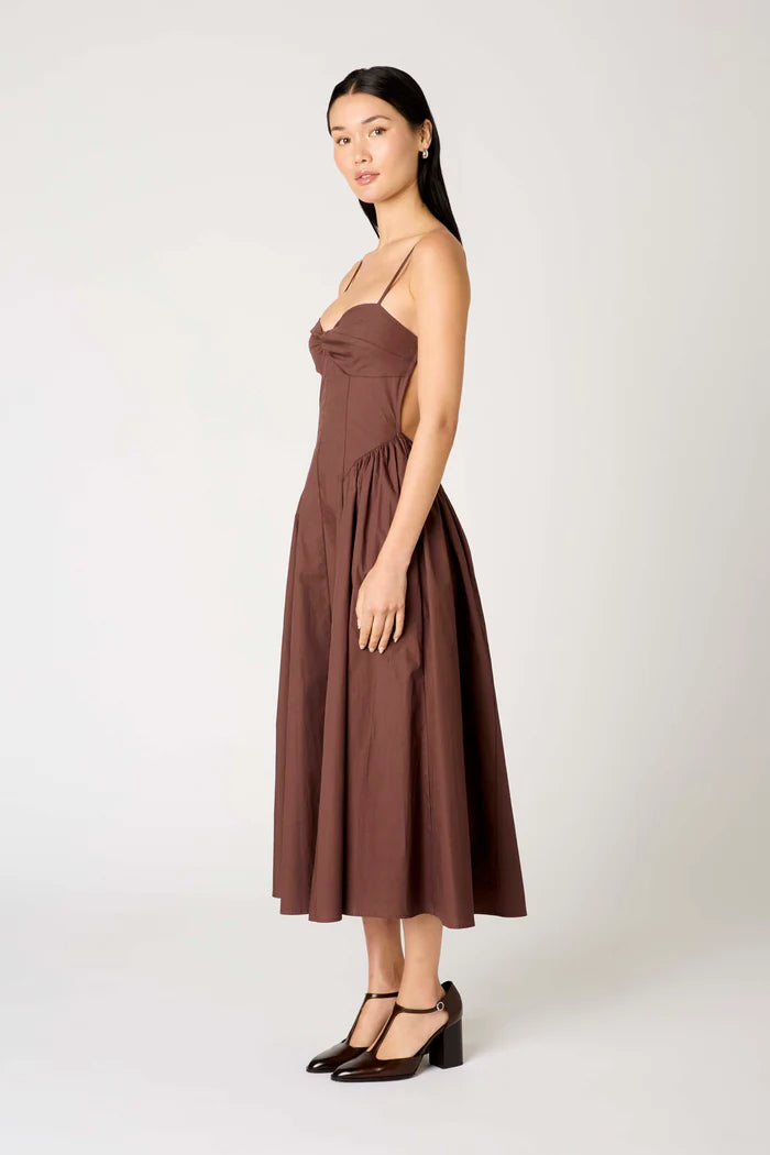 OPEN BACK DETAIL DRESS