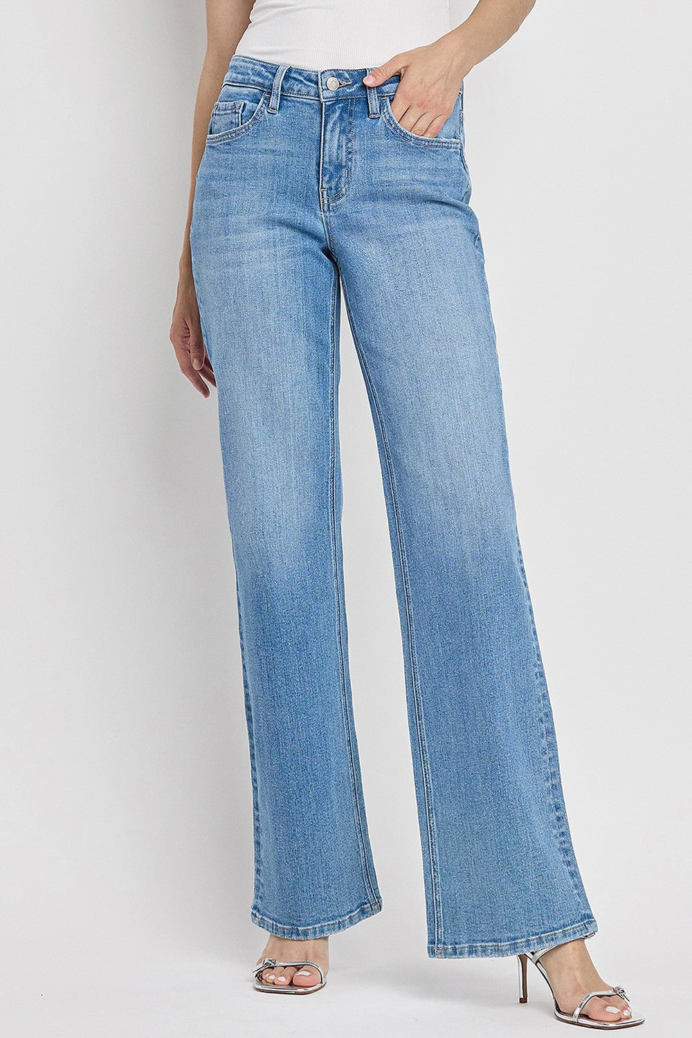 90S VINTAGE FLARE JEANS