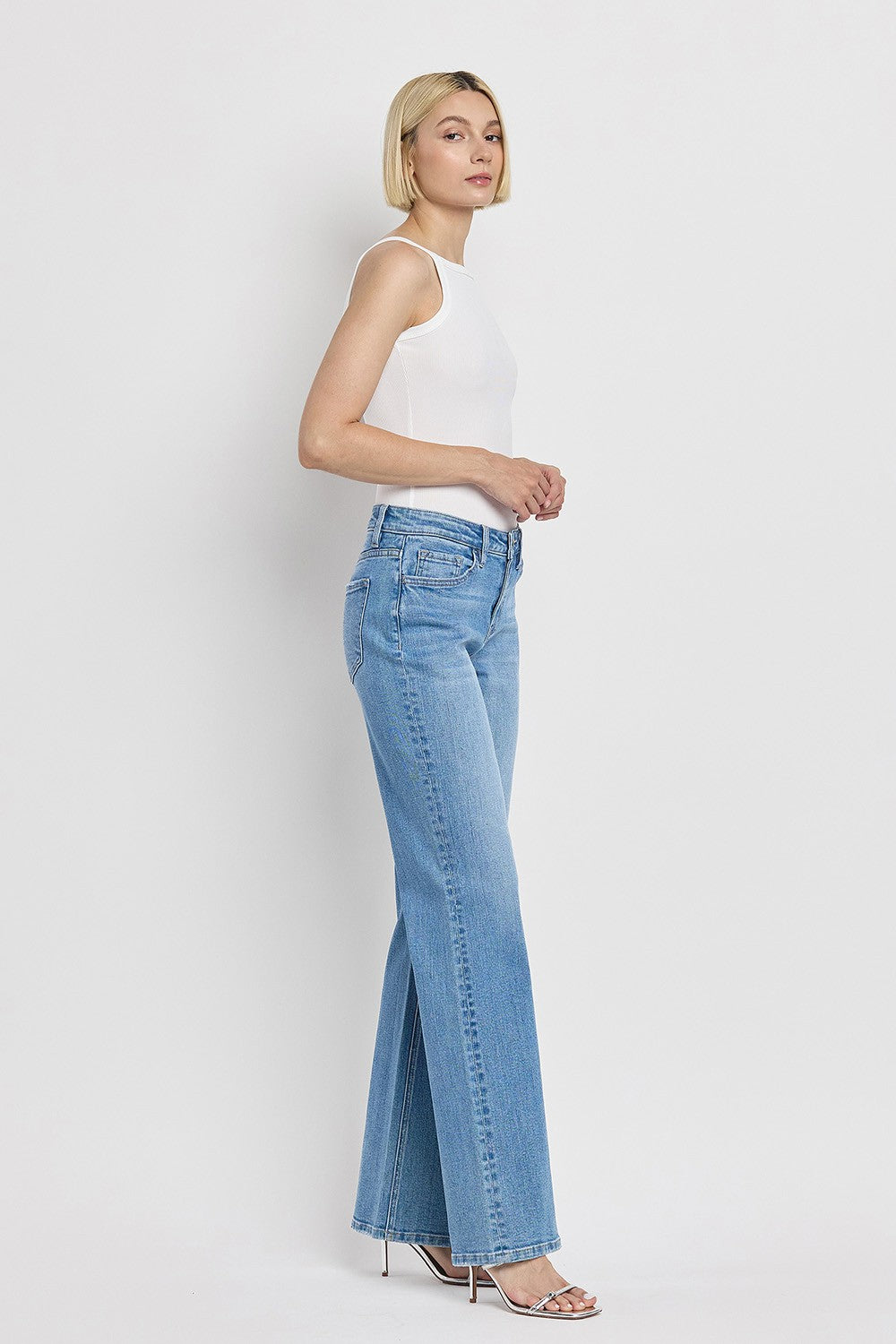 90S VINTAGE FLARE JEANS