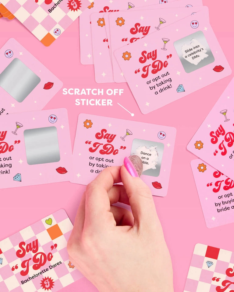 SCRATCH OFF BACHELORETTE GAME