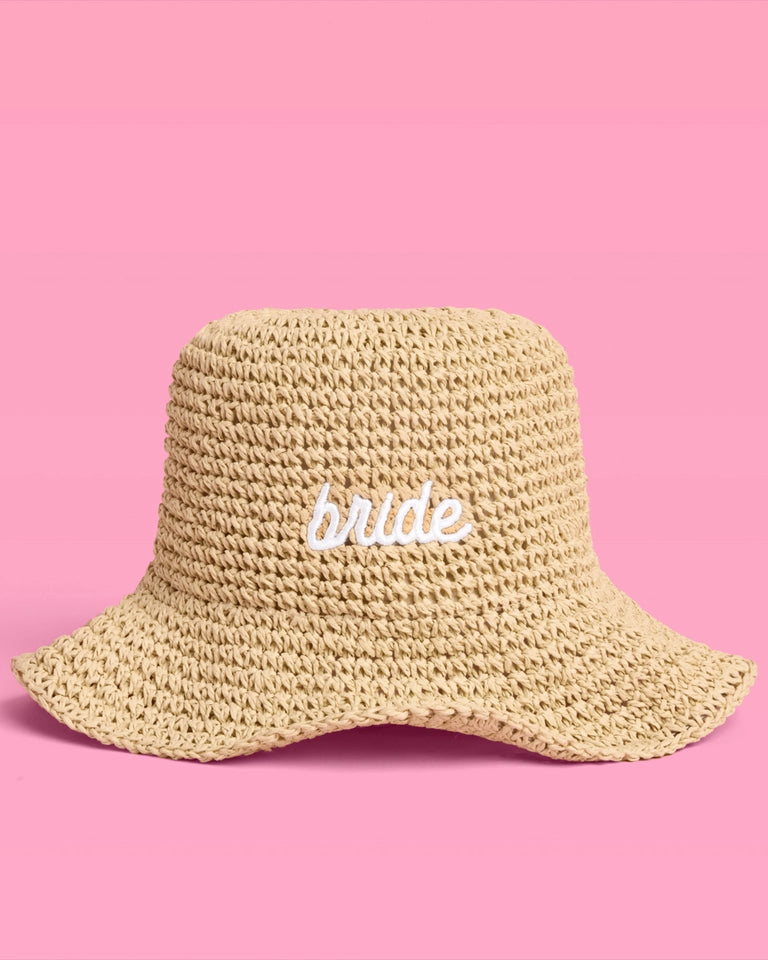 'BRIDE' BUCKET HAT