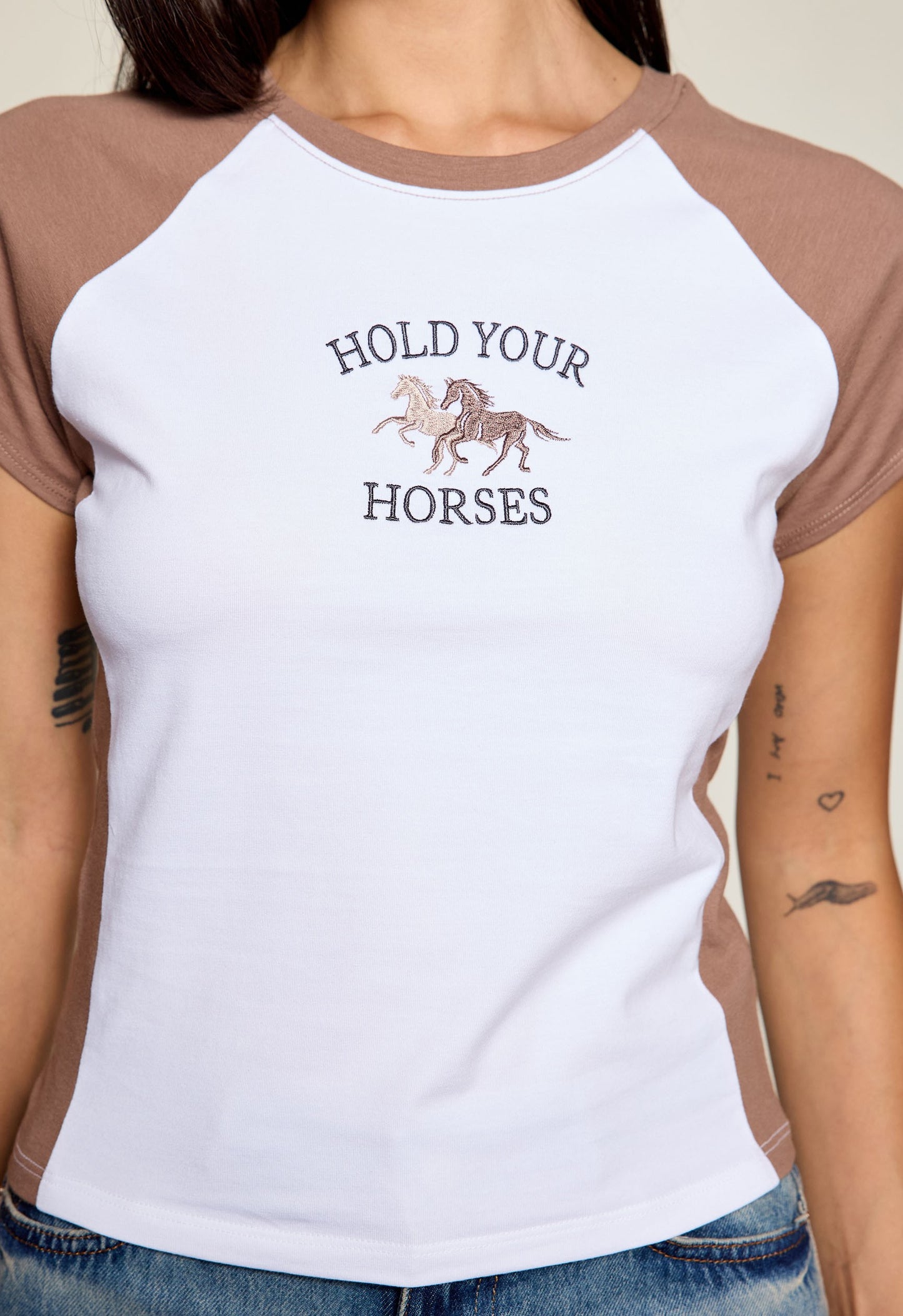 HOLD YOUR HORSES TEE