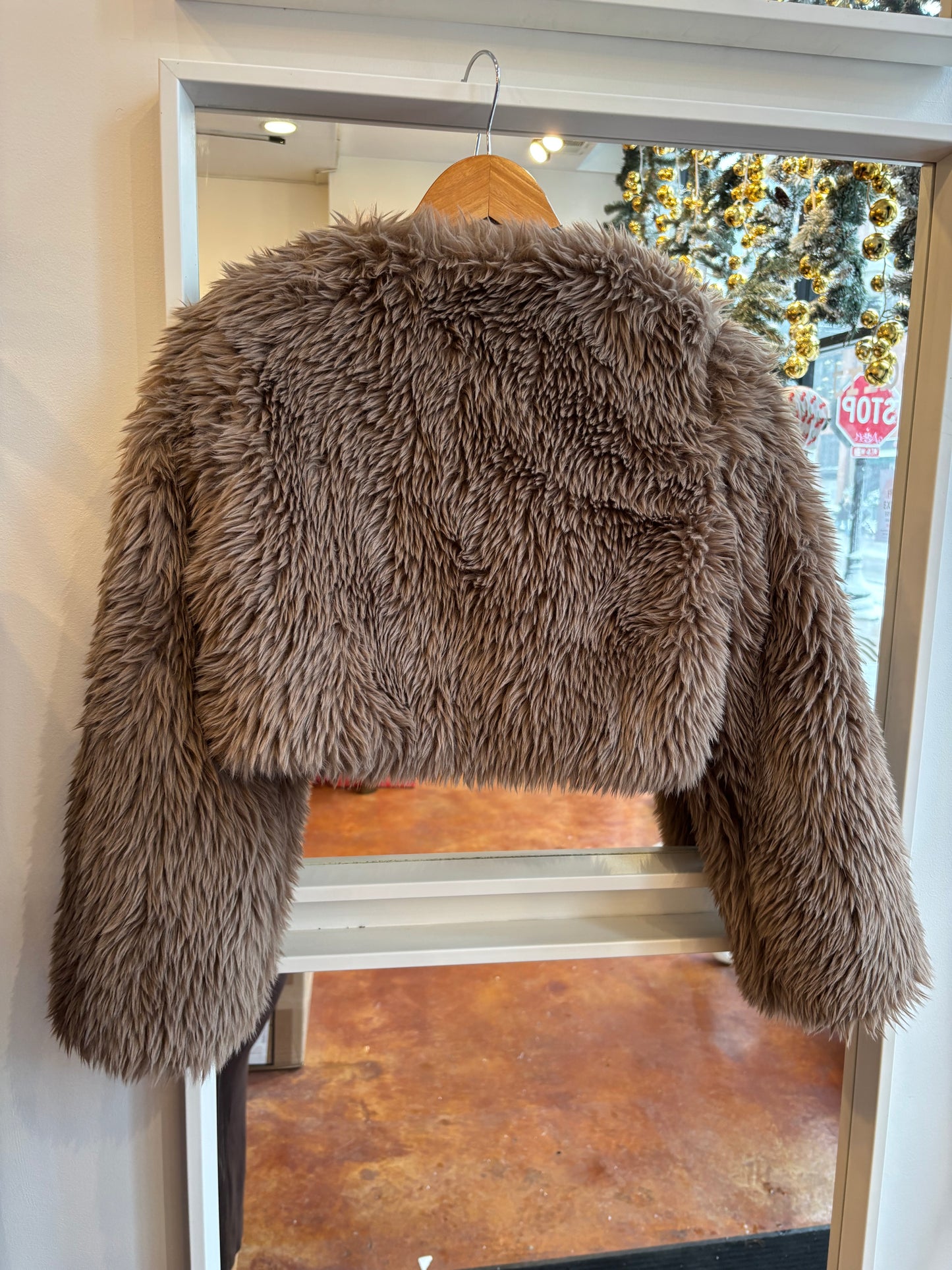 FAUX FUR JACKET