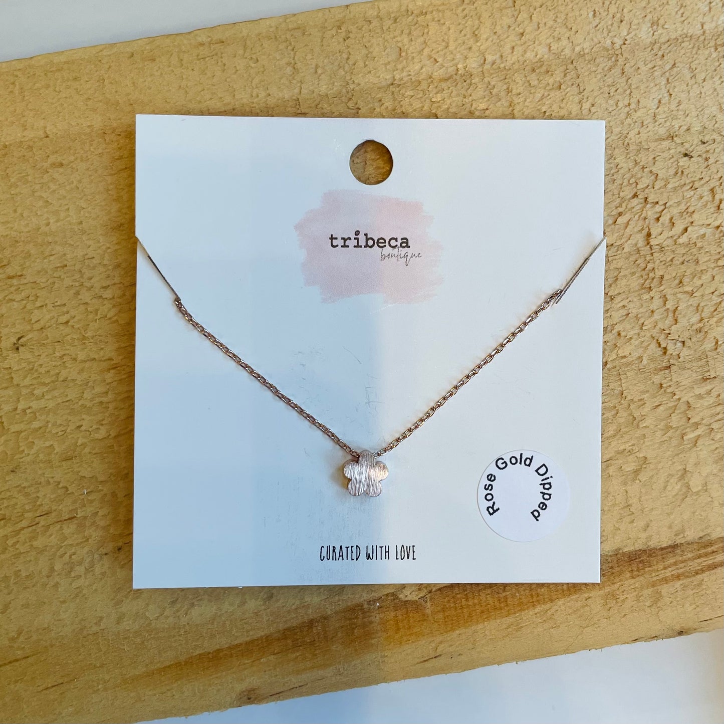 ROSE FLOWER NECKLACE