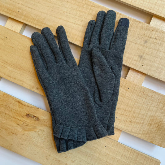 RUFFLE TOUCH GLOVES