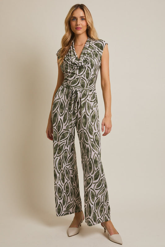ABSTRACT PRINT JUMPSUIT