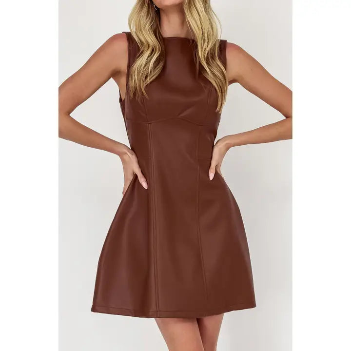 VEGAN LEATHER MINI