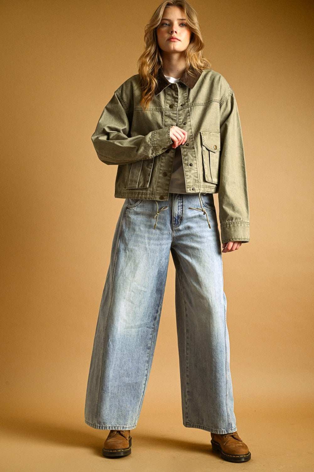 CONTRAST UTILITY JACKET