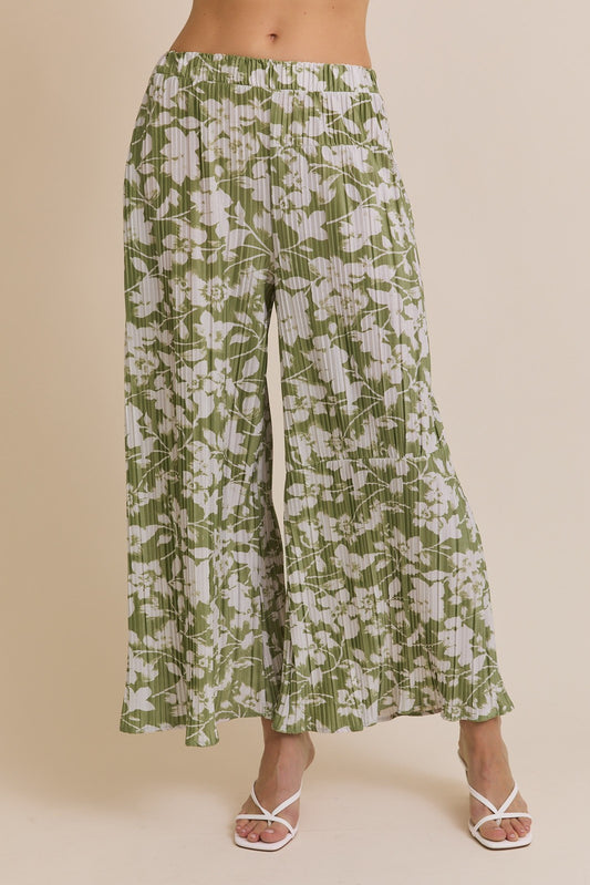 PLEATED PALAZZO PANT