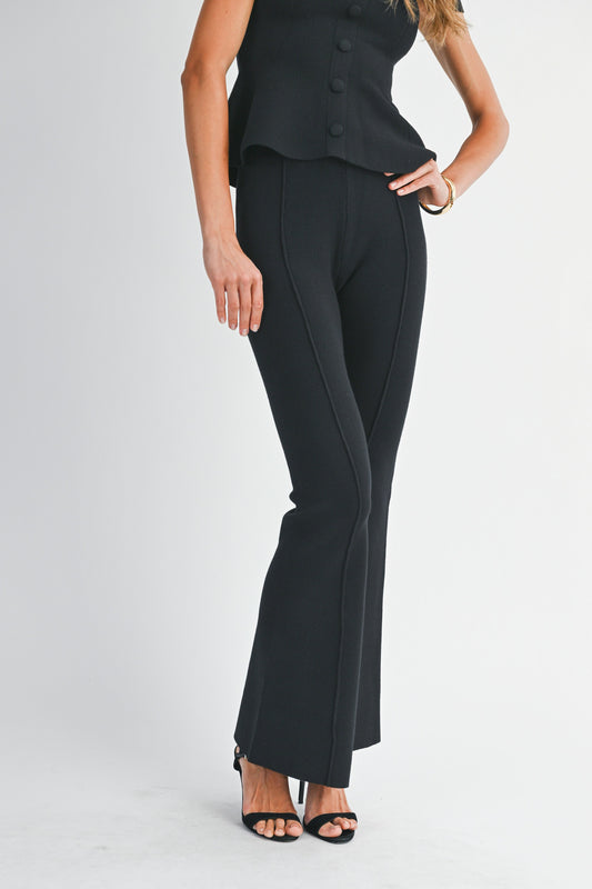 HIGH WAIST FLARE PANT