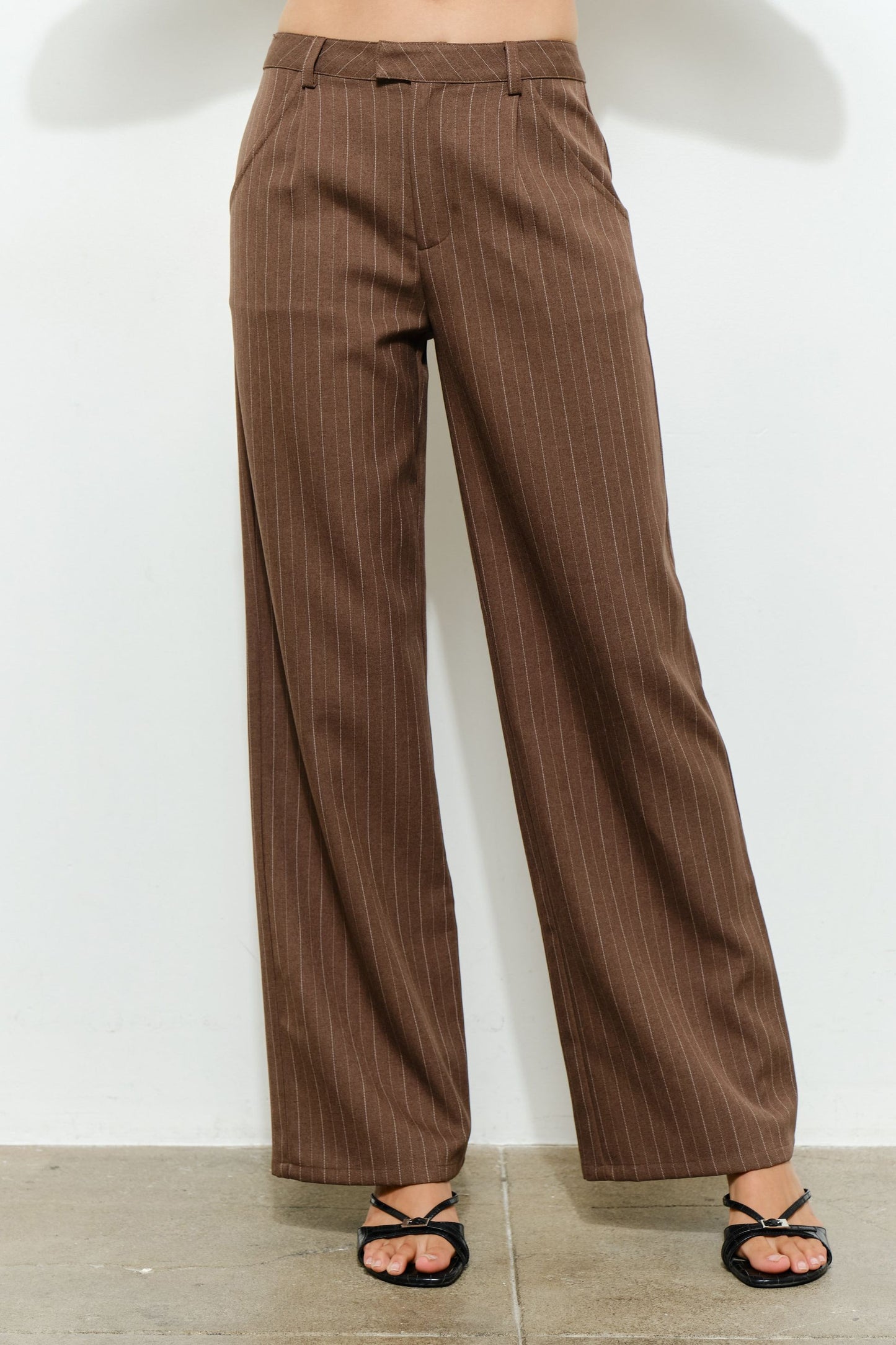PINSTRIPE TROUSERS