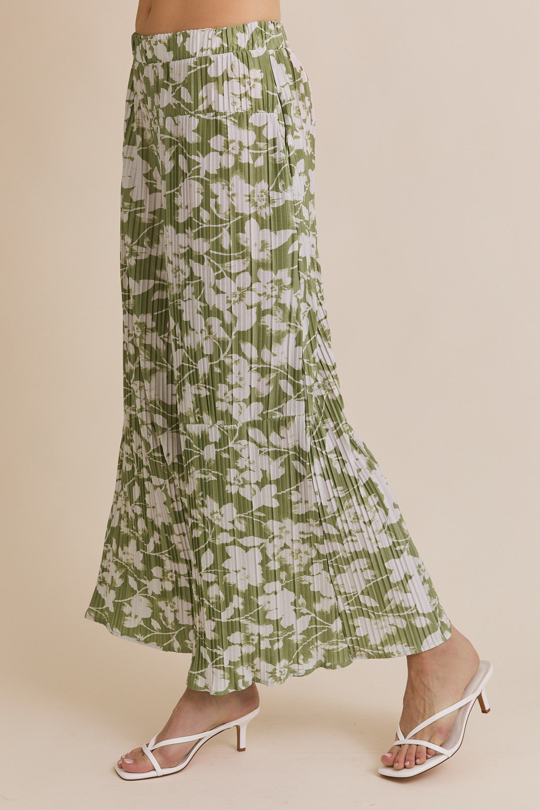 PLEATED PALAZZO PANT
