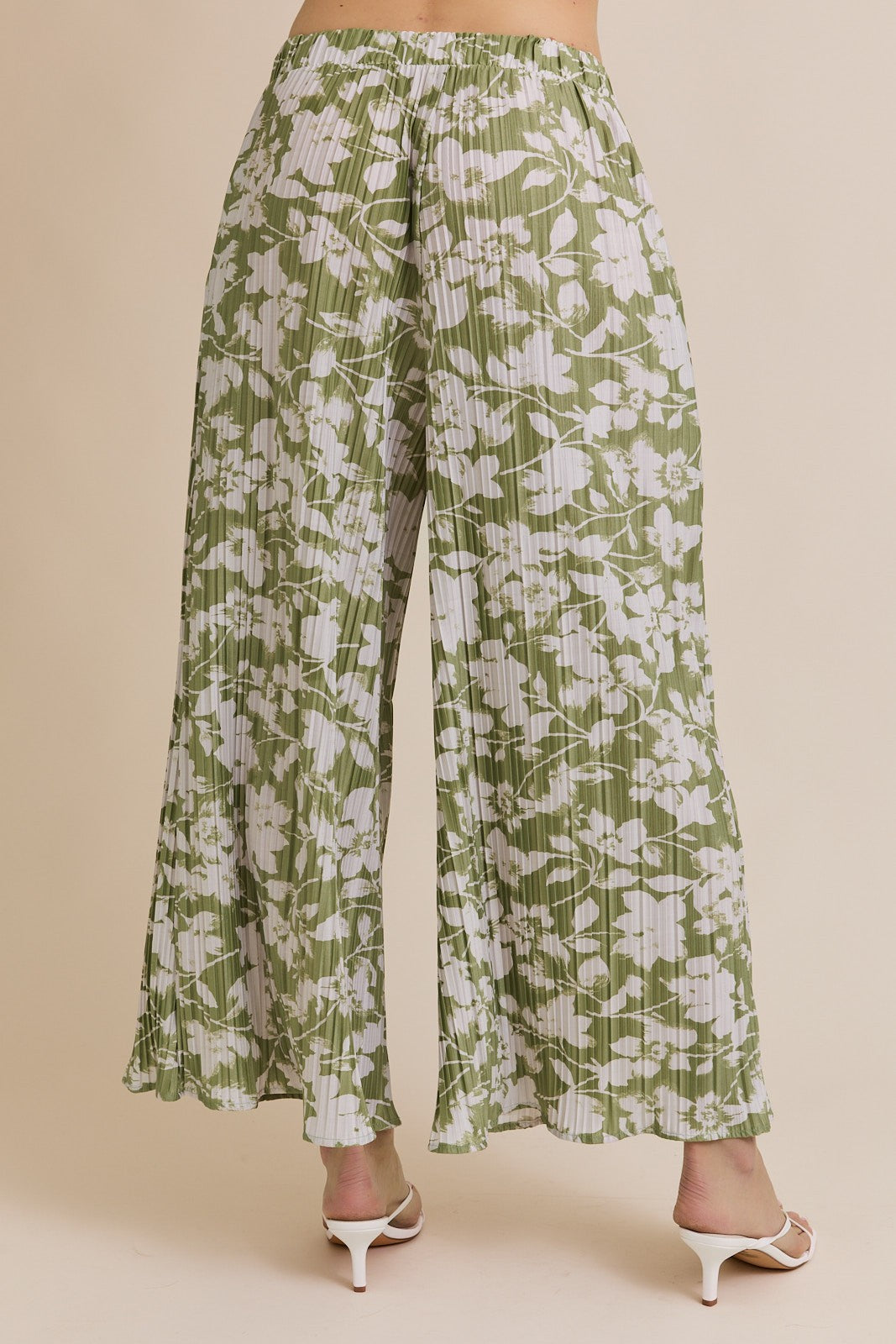 PLEATED PALAZZO PANT
