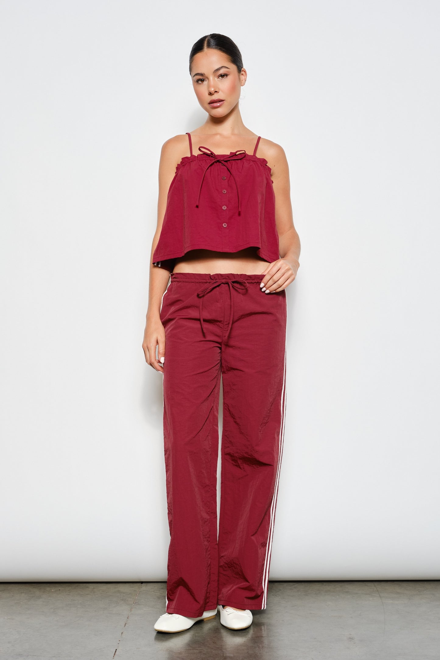 STRAIGHT LEG TRACK PANT