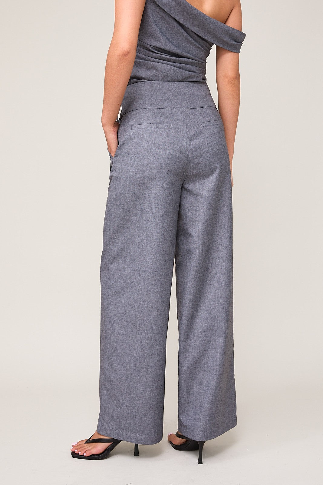 BOW DETAIL PANTS