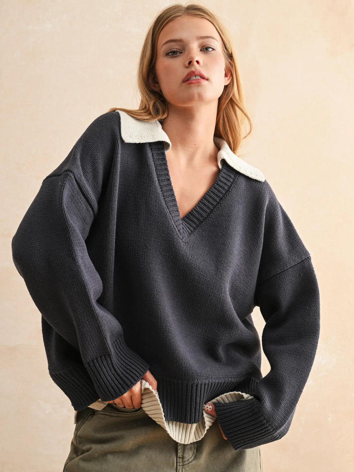COMBO SWEATER