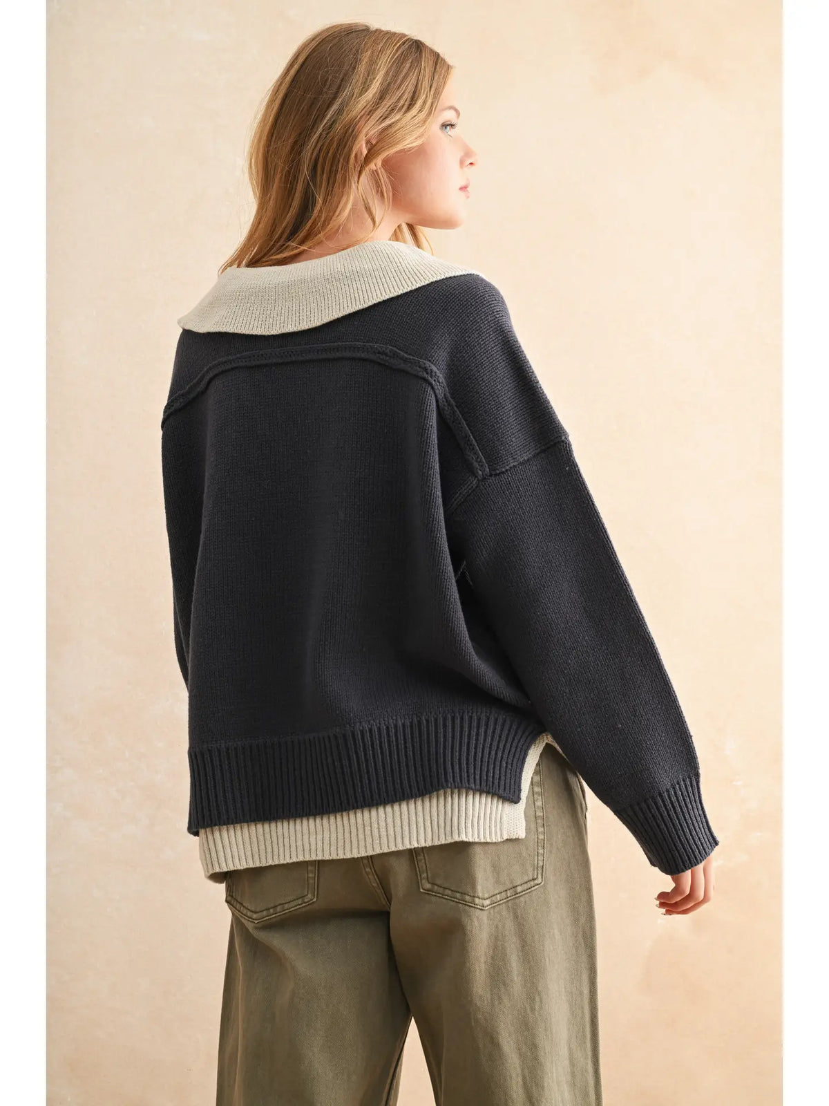 COMBO SWEATER