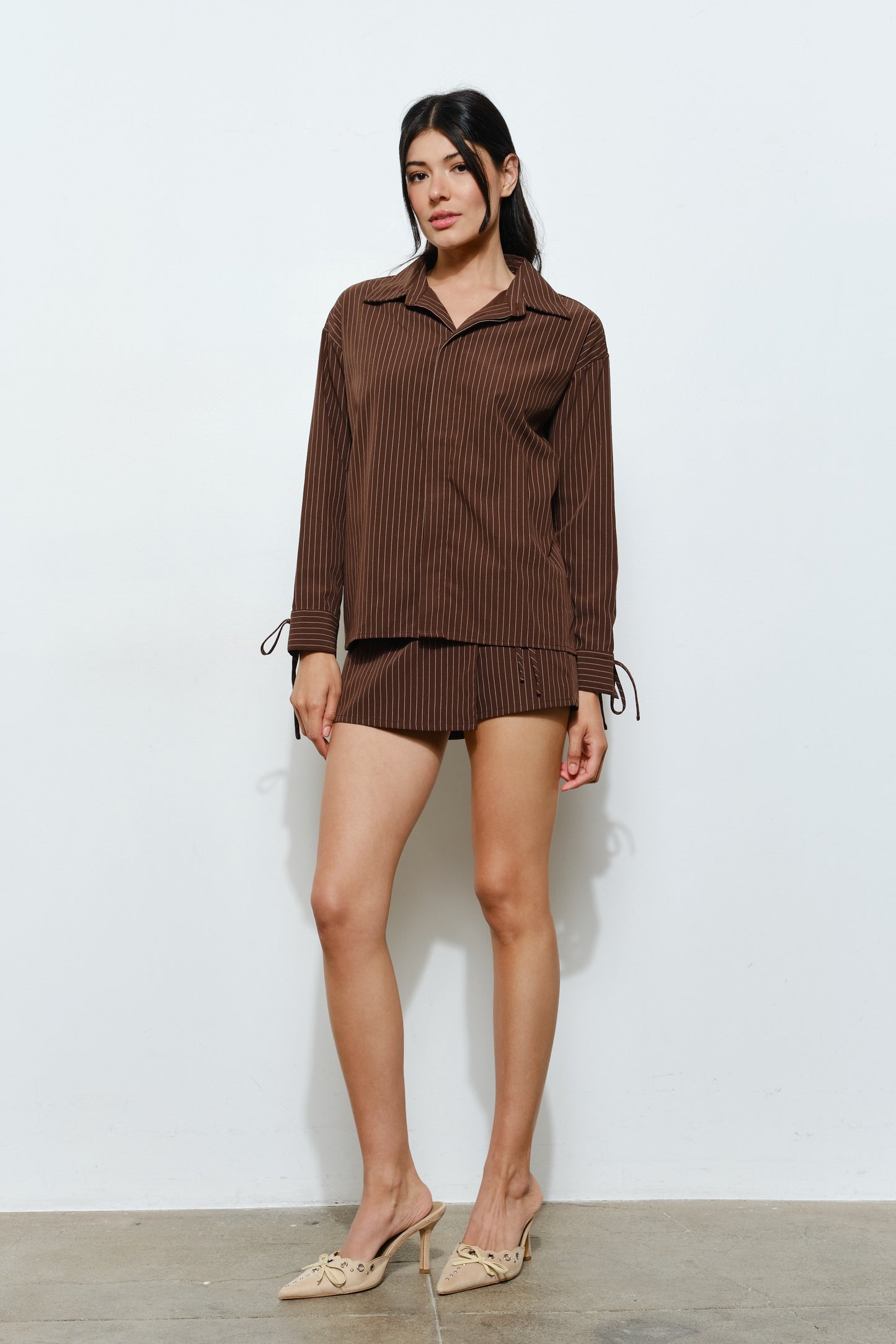 PINSTRIPE SKORT