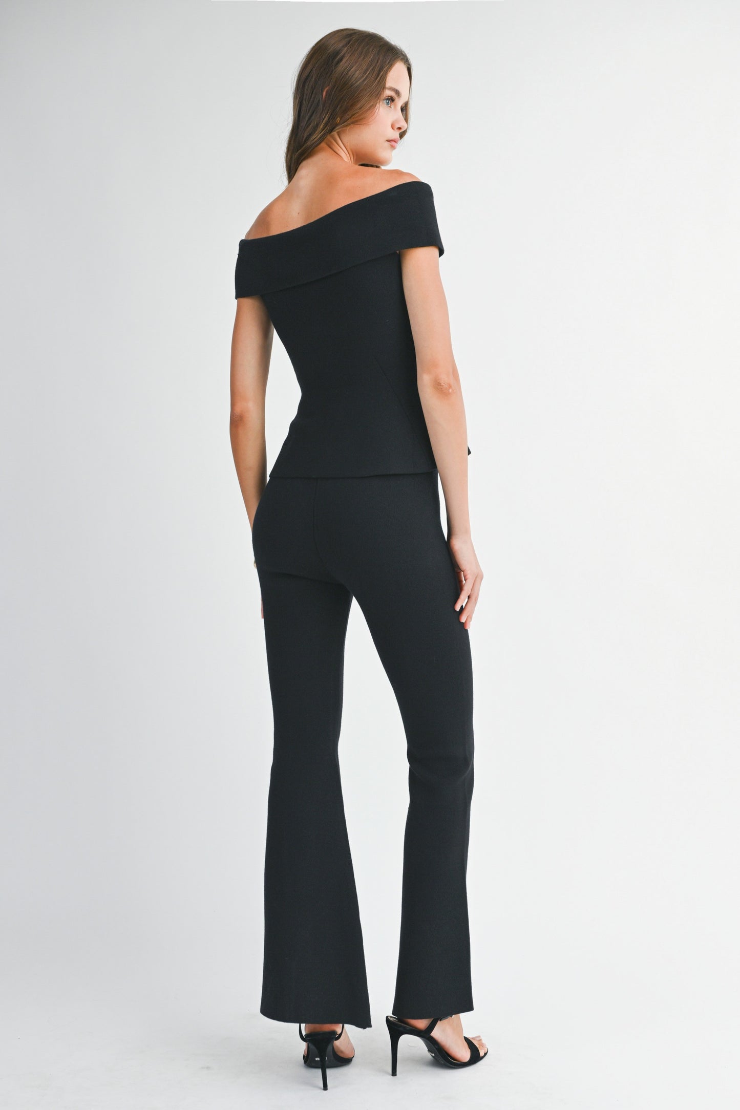 HIGH WAIST FLARE PANT