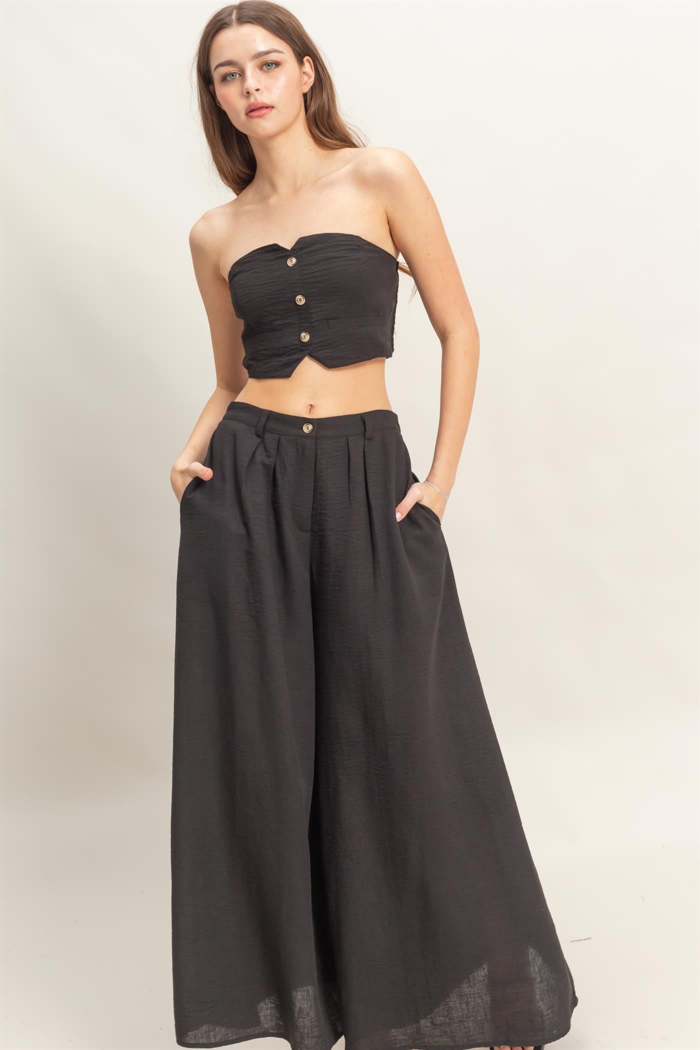 WIDE LEG TROUSER