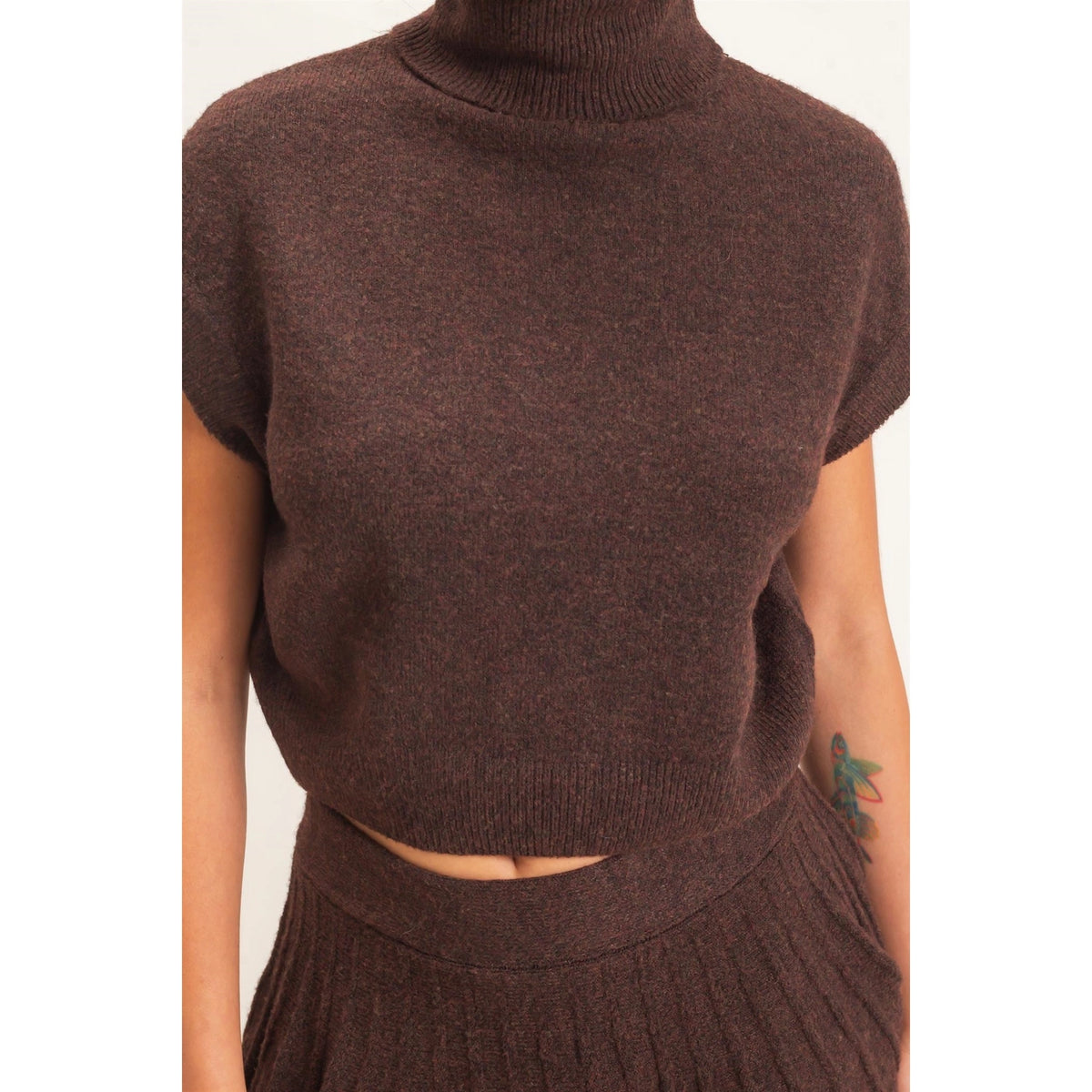 TURTLENECK CROP S/S